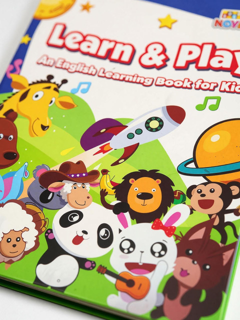 SPEEDFOX Learn & Play Interactive kids Sound Book – Educational