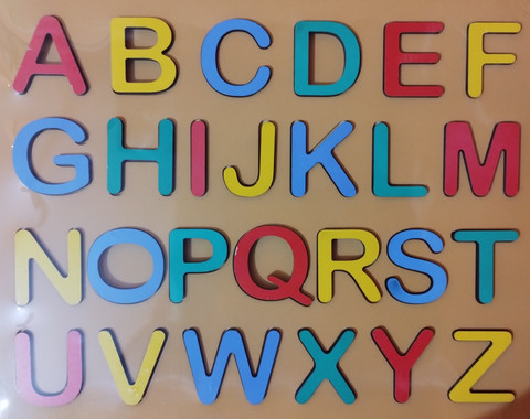 Kelso Heavy Duty Wooden Alphabet Adventure ABC Puzzle for Little