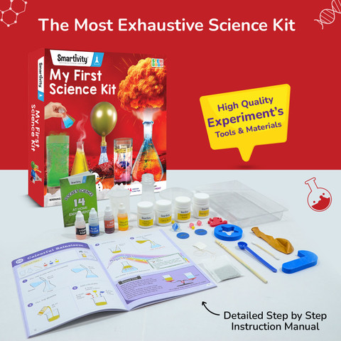 My First Science Science Experiment Kit For Year Old Smartivity My