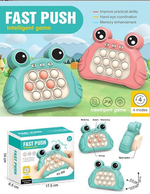 CountryLink Fast Push Intelligent Game| Popit Fidget Toy| Stress Buster Toy  for kids