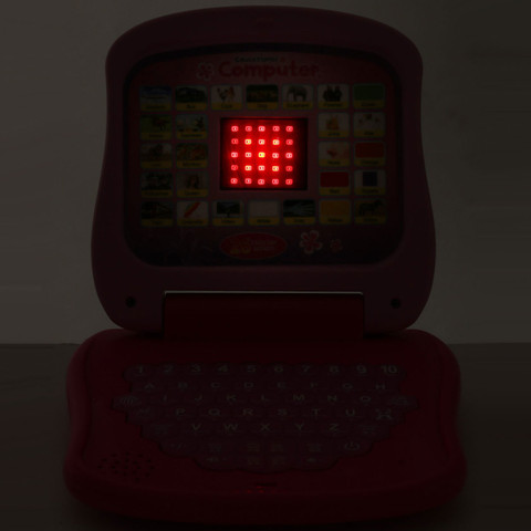 Play Nation Electronic Laptop with LED Screen&Sound for Kids|Alphabet  Numbers Learning Toy