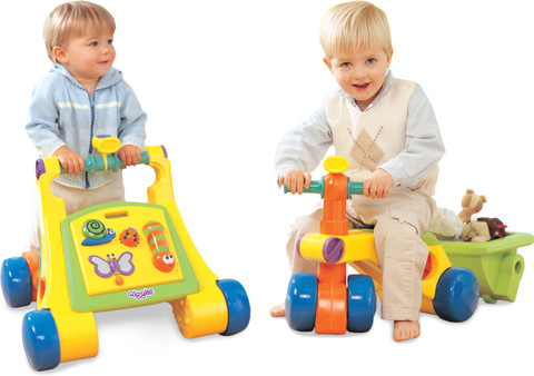 Giggles Walk N Ride in Activity Toy, Walker and Trike for