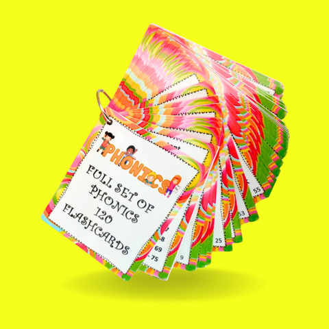 Edustar Phonics 120 Flashcards