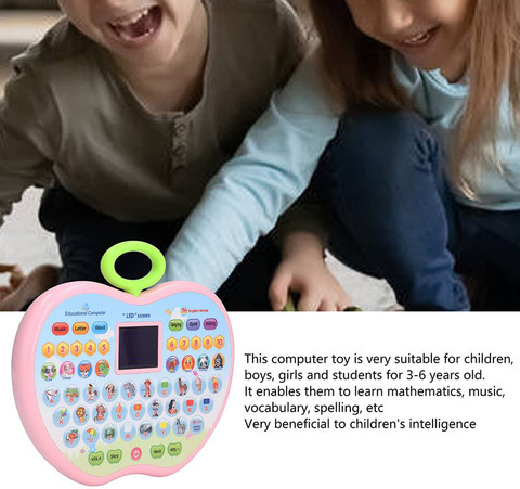 Just97 Kids Tablet Learning Pad toy Learn ABCD and 123 for