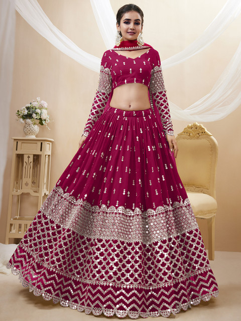 Tasrika Embroidered Semi Stitched Lehenga Choli Buy Tasrika