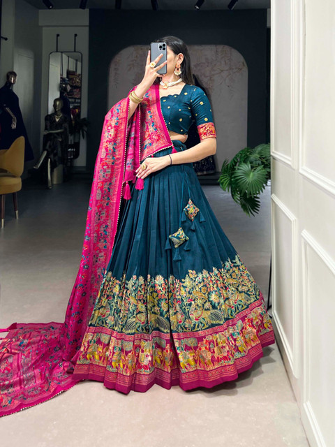 THE PRIVATE LABLE Embroidered Semi Stitched Lehenga Choli Buy