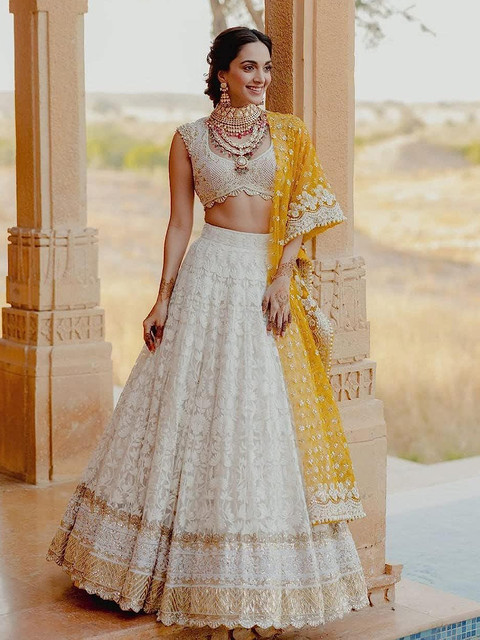 Embroidered Semi Stitched Lehenga Flipkart Bridal Lehenga With