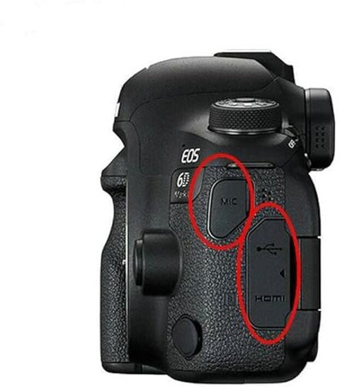 Vhbw Cache-connecteurs Compatible Avec Canon EOS 600D Appare