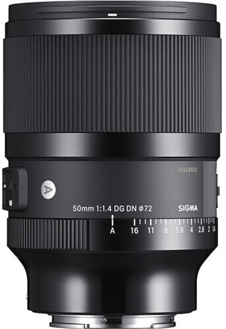 SIGMA 50mm f/1.4 DG DN Art For Sony E Standard Prime Lens - SIGMA