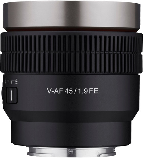 Samyang V-AF 45mm T1.9 FE For Sony E Standard Prime Lens