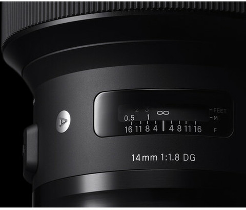 SIGMA 14mm f/1.8 DG HSM Art for Nikon F Standard Prime Lens