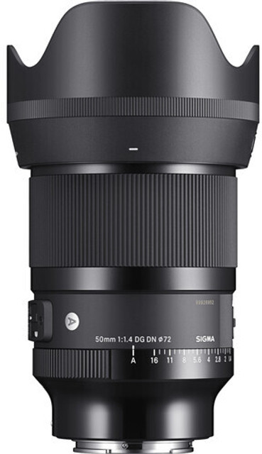 SIGMA 50mm f/1.4 DG DN Art For Sony E Standard Prime Lens - SIGMA