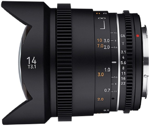 Samyang 14mm T3.1 VDSLR MK2 For Sony E Wide-angle Prime Lens