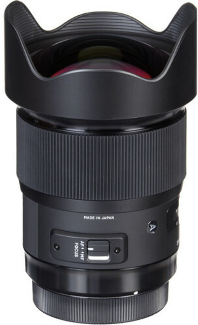 SIGMA 20mm f/1.4 DG HSM Art for Canon EF Standard Prime Lens