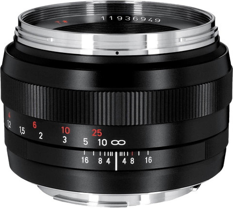 Carl Zeiss Planar 50mm F1.4 ZE T* ｜I775 ZEISS Classic Planar ZE T* 1.4/50 Standard Zoom Lens - ZEISS