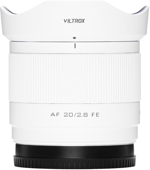 viltrox 20mm F2.8 STM (E-Mount) White Wide-angle Prime Lens