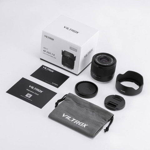 viltrox 25mm F1.7 STM (E-Mount) Standard Prime Lens - viltrox