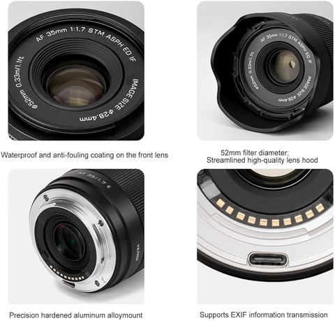 viltrox 35mm F1.7 STM (Z-Mount) Standard Prime Lens - viltrox