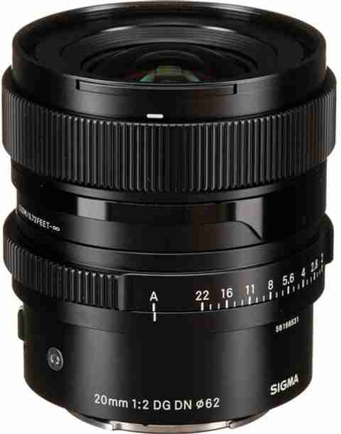 SIGMA 20mm f/2 DG DN Contemporary for Sony E Standard Prime