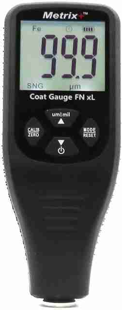 metrixplus Coat Gauge Digital Coating Thickness Meter | 1500um Ferrous ...
