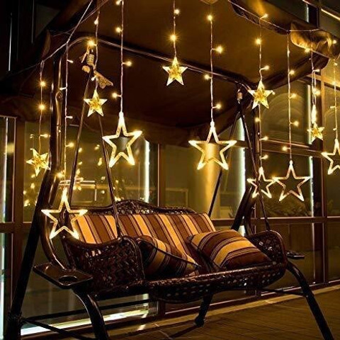 AKHAND SALES Yellow Star LED Light For Decoration