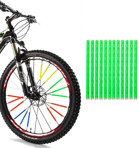 AlexVyan 12 pcs Spoke Wheel Reflectors Bicycle, x
