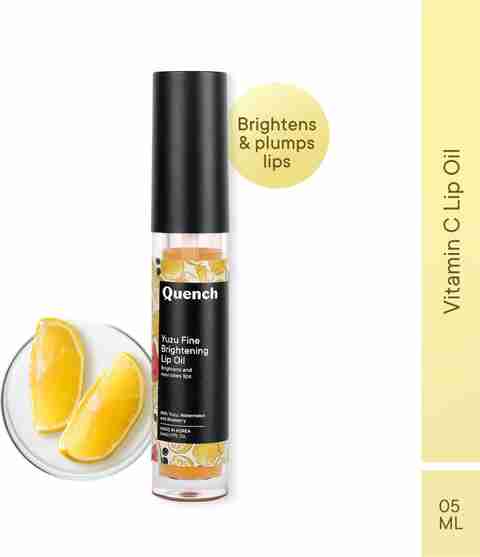 Quench Vitamin C Brightening Korean Lip Oil| Reduces Lip Pigmentation Yuzu 