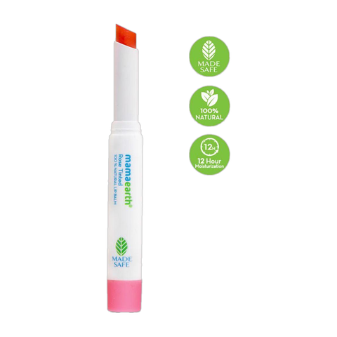 mamaearth vitamin c tinted lip balm Mamaearth Vitamin C Tinted 100% Natural Lip Balm for Lip Lightening, With Vitamin  C & Honey For 12 Hour Moisturization Vitamin C
