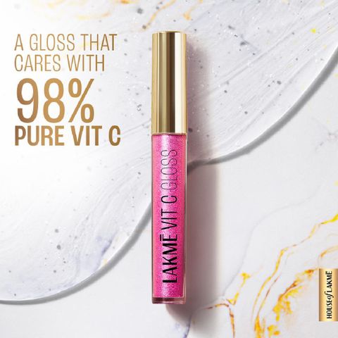 Lakmé SuperglowVIT-C Gloss-InstaPinkC1-2.5ml - Price in India, Buy Lakmé  SuperglowVIT-C Gloss-InstaPinkC1-2.5ml Online In India, Reviews, Ratings &  Features