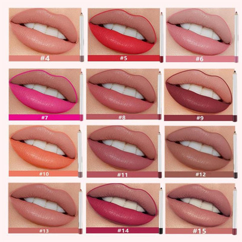 Full Color Lip Pencil – Lippenstift In Matten & Perlgänzenden Farben – Mit Vitamin E Für Präzise Konturen