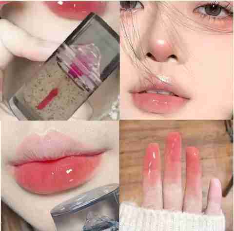 リップグロス James Su Lip tint shine Cool version lip-oil-gloss-color-change-
