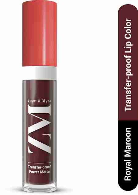 ZM Zayn & Myza Transfer-Proof Power Matte Liquid Lipstick With