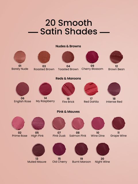 SWISS BEAUTY Satin Comfort Lipstick | Ultra Hydrating | Highly Pigmented | Satin Matte Finish (Prime Rose, 3 g) - Image 7