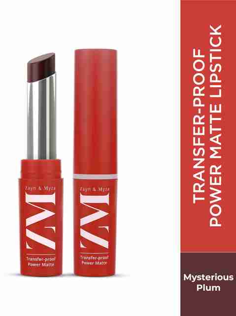 マイムマイム ZM Zayn & Myza Transfer-Proof Power Matte Lipstick - Price in
