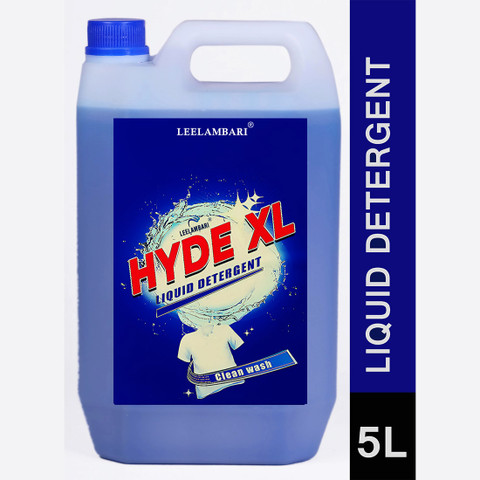 Leelambari HYDE-XL Liquid Detergent 5L, For Hand Wash, Front and