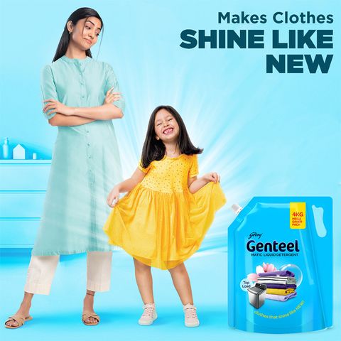 Godrej Genteel Matic Top Load Floral Liquid Detergent (4 L) - Image 7