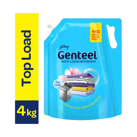 Godrej Genteel Matic Top Load Floral Liquid Detergent (4 L) - Image 5