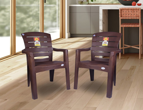 NPPL National King High Back Chair for home, office, Set of