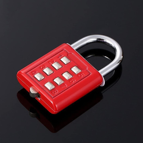 Sindhia Digit Push-Button Combination Number Code Padlock For  Door/Bag/Locker ,etc Lock