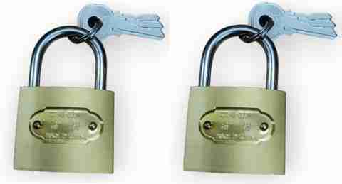 Kaizing Small Locks Keys, Mini Padlocks Luggage, Gym Bags