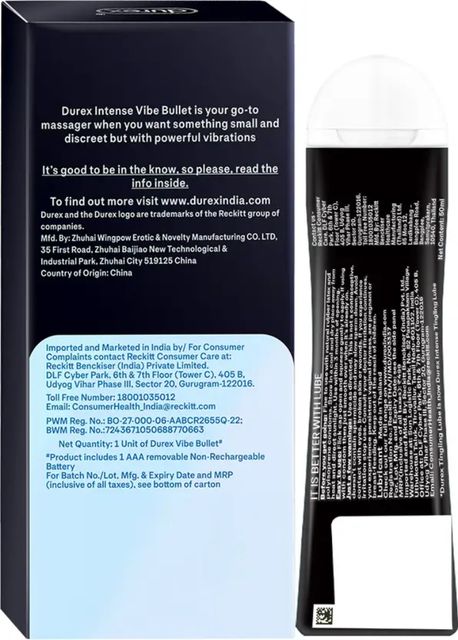 gleitgel für blowjob Durex Intense Orgasmic + Intense Vibrations Gel main image 1