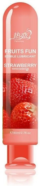 fruits fun water based edible lubricant Water-Based Lubricant 2.7 fl oz - Adam Goods main image 0
