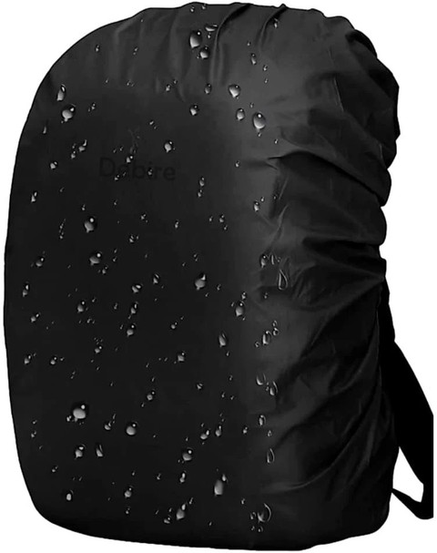 BOVZOX Waterproof Bag Rain Cover with Cary Pouch(Black,