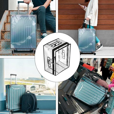 Luggage Cover Transparent Rimowa Luggage OFF-WHITE X Rimowa