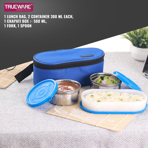 Trueware Elite 2+1 Stainless Steel Containers