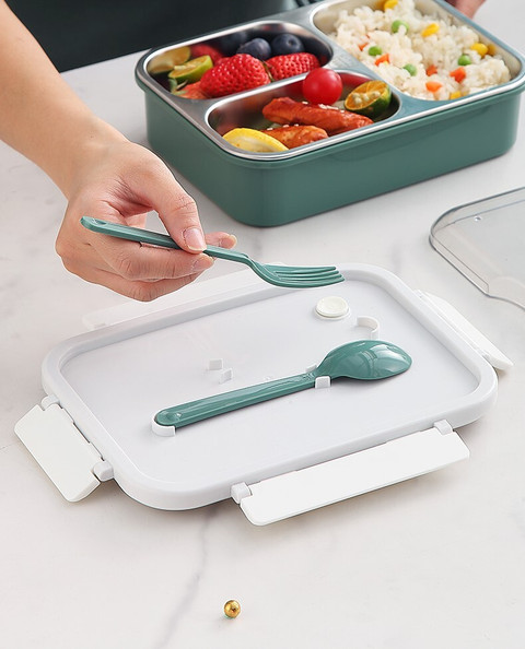 Flipkart.com | MZ 7054 (Stainless Steel Lunch Box) Leak Proof 3