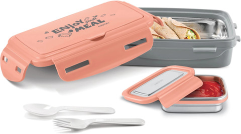 MILTON Aroma Tiffin Big Inner Steel PU Insulated