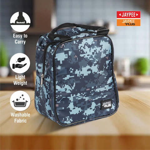 Jaypee Plus Pro Lunch Box Bag Combo Suitable for Office, Travelling and  Picnic Easy to Carry Containers Lunch Box