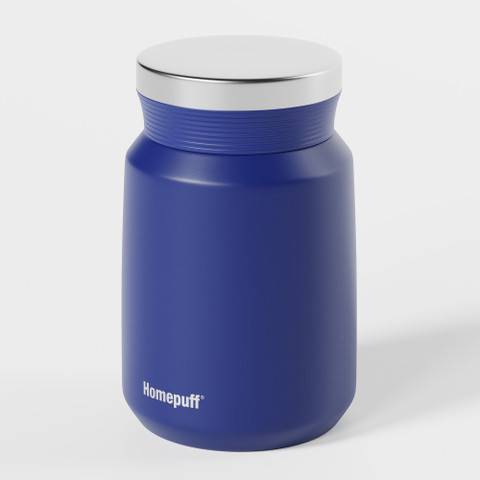 Home Puff Double Wall Vacuum Insulated Food Jar for