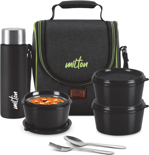 Flipkart.com | MILTON Dazzle lunch ox 7 piece set 7 Containers